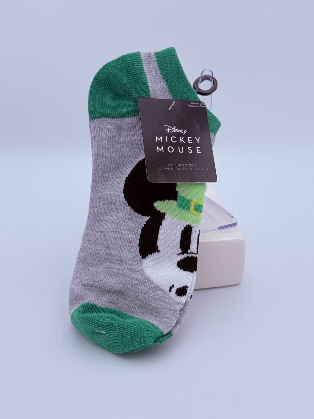Disney Green and Gray Socks  - Mickey Mouse